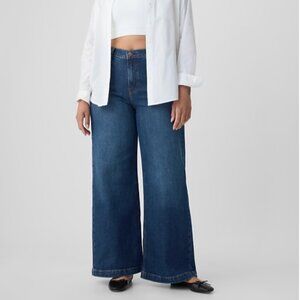 High waisted wide-legs Gap jeans